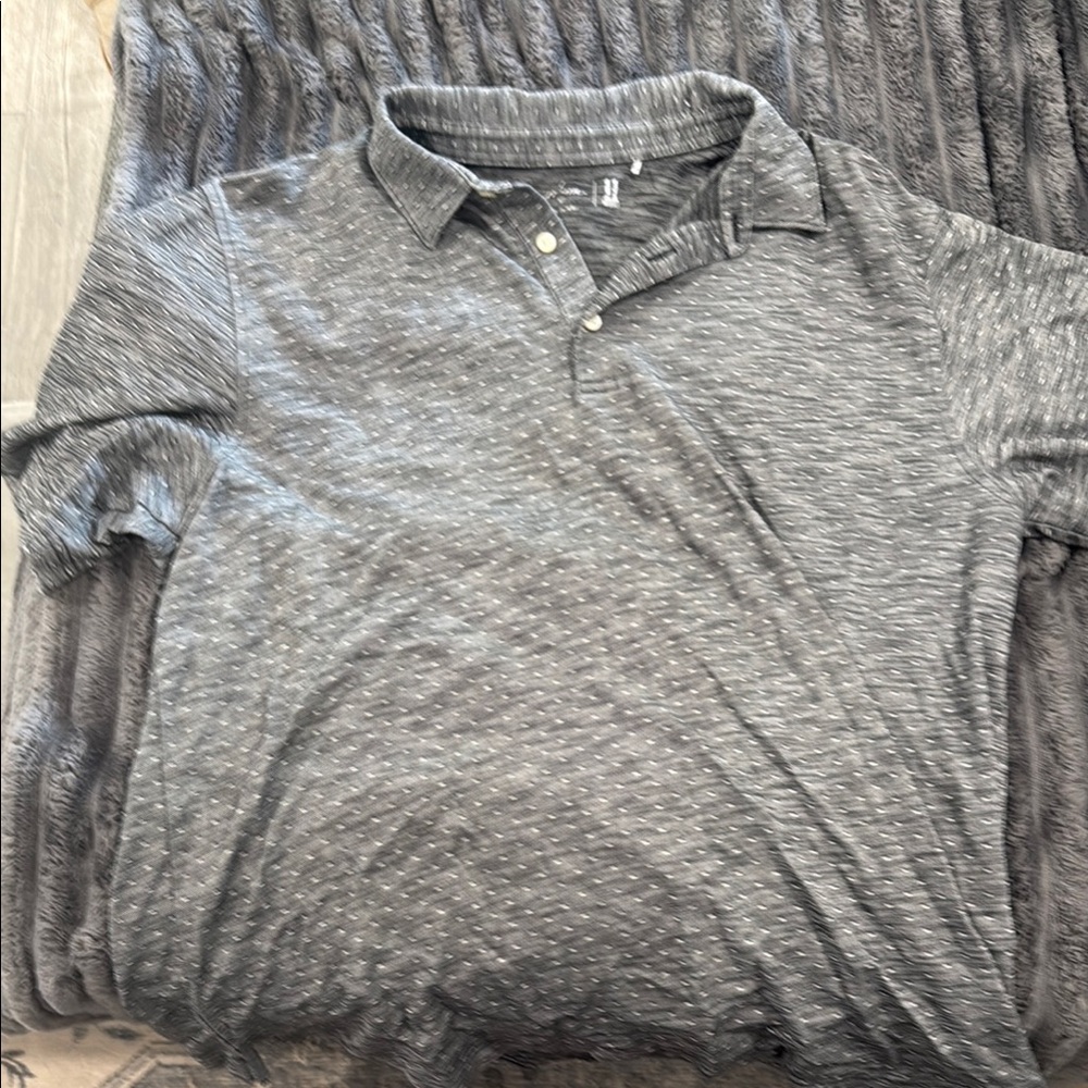 Men's Gray Polo Shirt